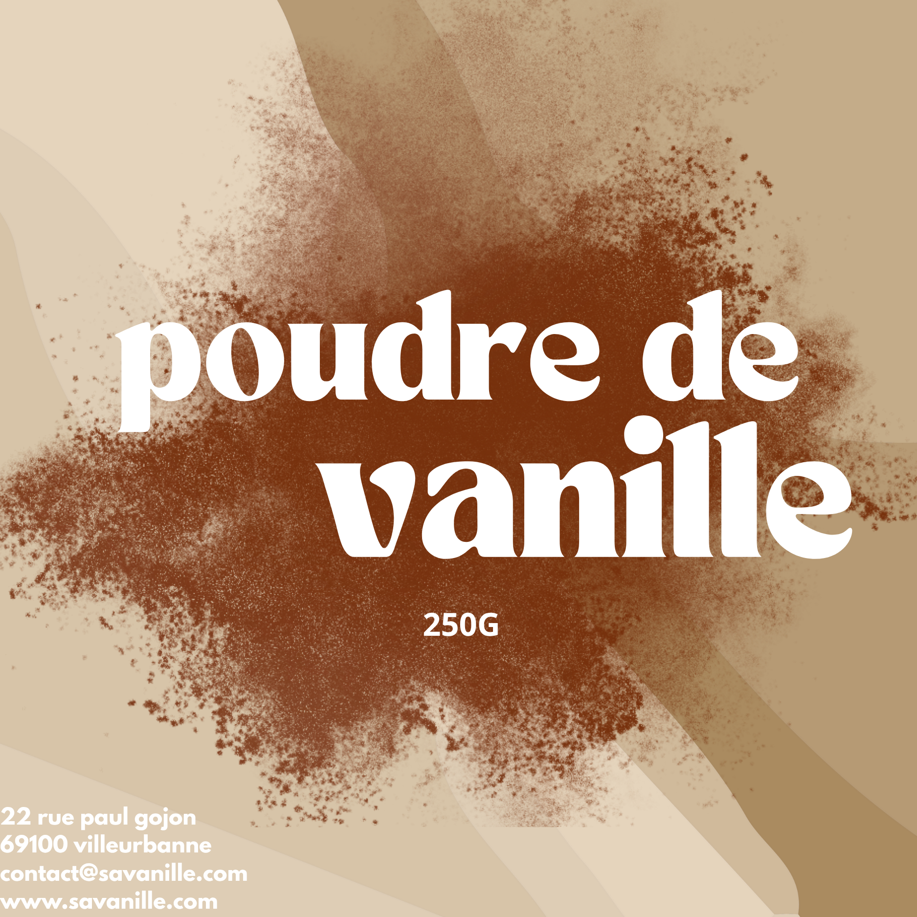Poudre de Vanille de Madagacar - 250g